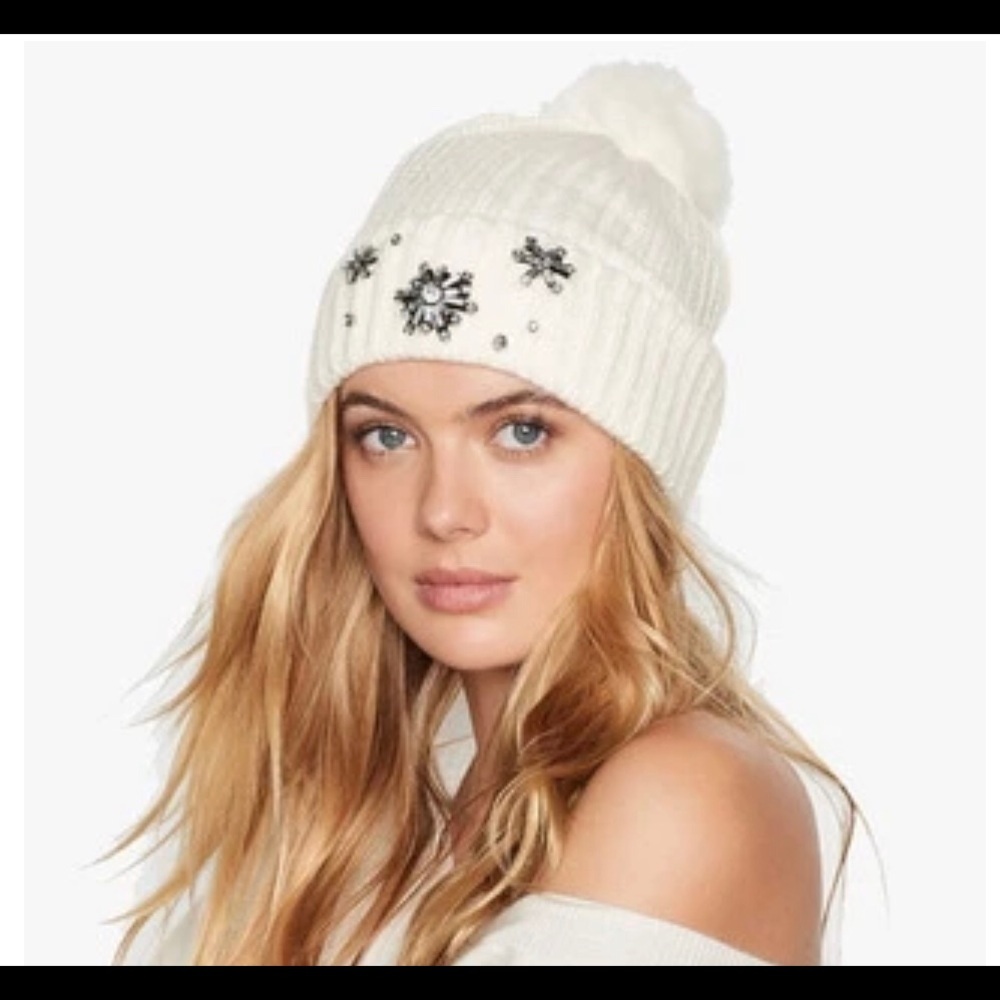 2 Victoria’s Secret Beanies